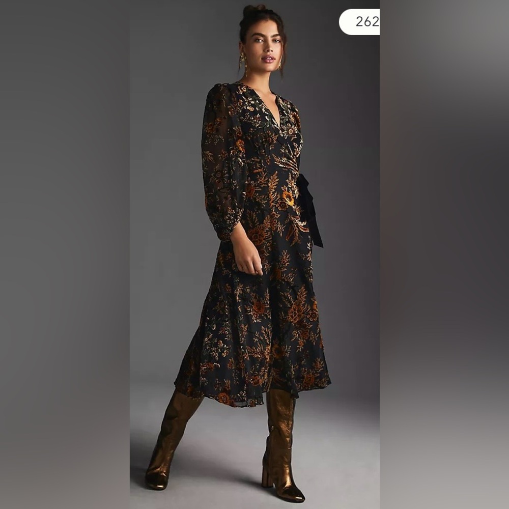 Hutch Amerie Midi Wrap Dress
